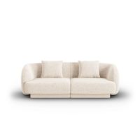 Tulum 2-Sitzer Sofa aus Chenille in Hellbeige CHF 1399-50%