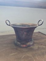 Vaso antico in rame con manici - stile vintage!