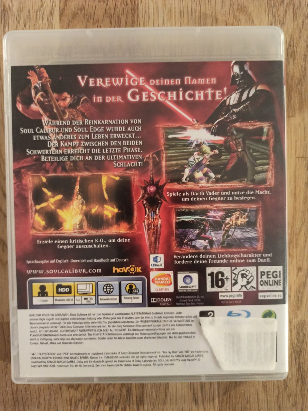 Spiele: Soulcalibur IV PS3 – Gebraucht aus Oberweningen von mar_87mx 1