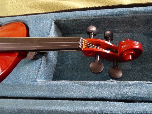 Musikinstrumente: Geige 4/4, Bogen, Geigen-Kasten – Gebraucht aus Berikon von Splendida43 8