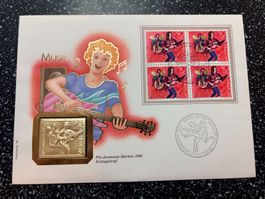 Musik Numisbrief - Silber 999.9/1000 - 10 Gramm