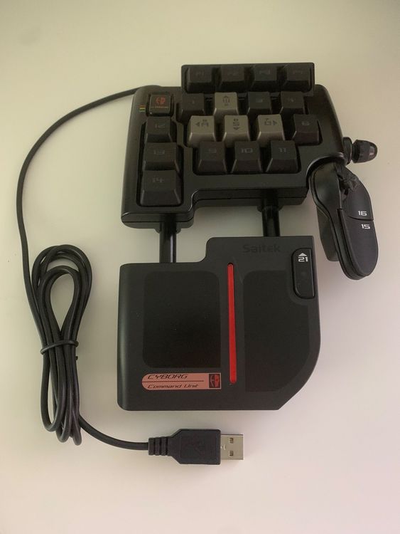 Saitek Pro Gamer Cyborg Command Unit Tastatur (Gebraucht) in Seuzach ...