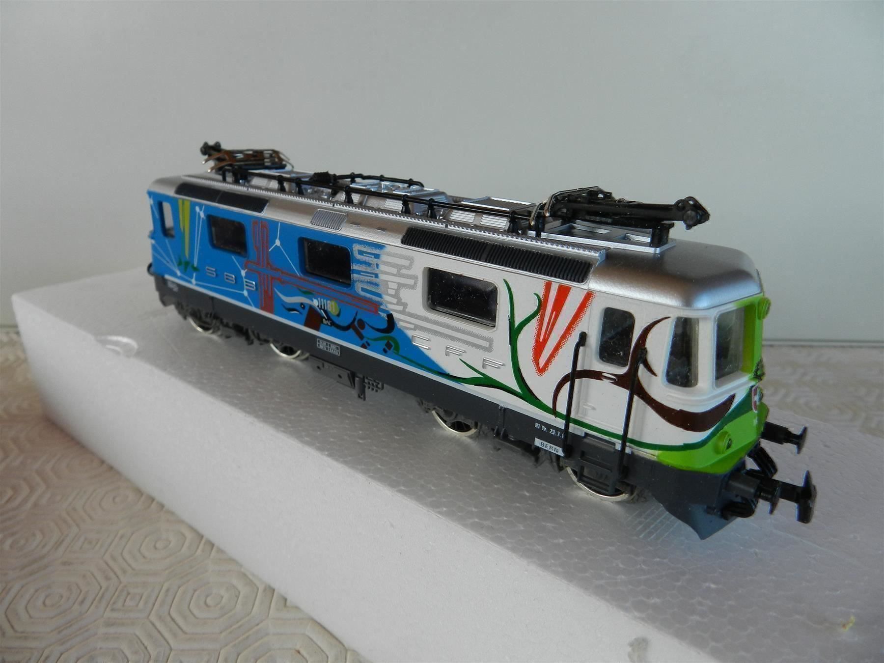 Jouef Modellini di ferrovie: Jouef H0 DC E-Lok R2 4/4 II Bourret – Nuovo (secondo la descrizione) da Arzier-Le Muids venduto da elocin83