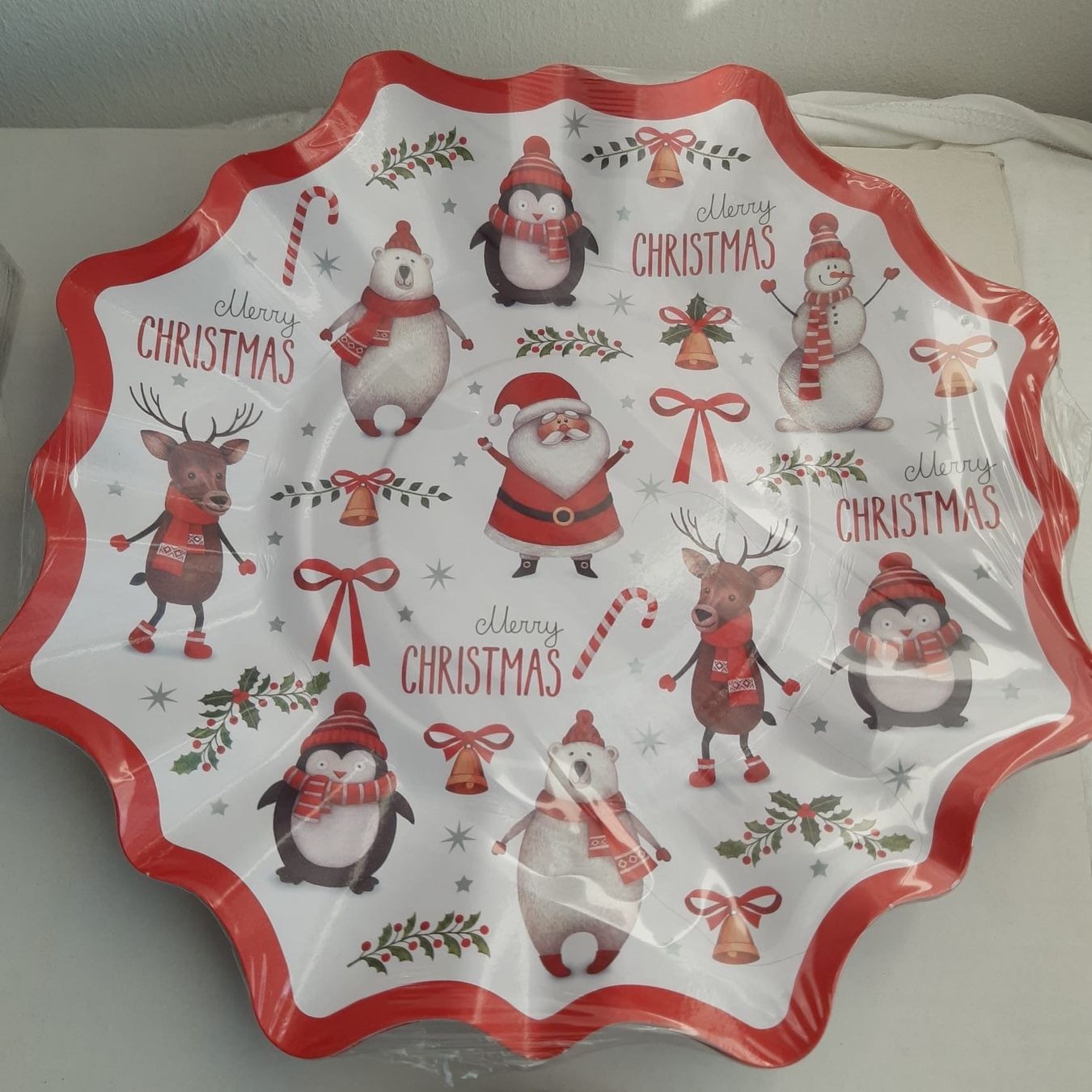 Servietten: Festliche Weihnachts-Servietten Set, Teller, Becher – Neu und originalverpackt aus Luzern von Sontru 4