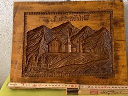 Bergdorf "Wildkirchli im Vintage-Stil, 39x47c