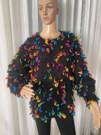 HAND MADE - UNIKAT - edler/stylischer Pullover, L