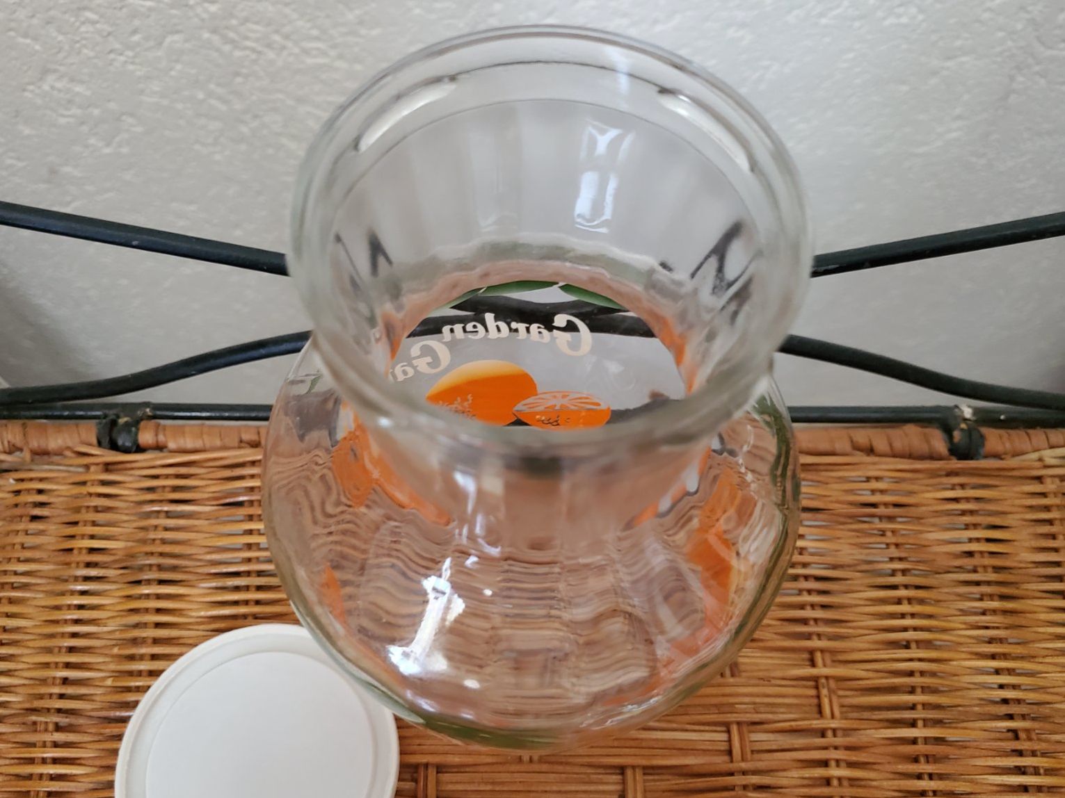 Caraffe: Carafe avec couvercle décor oranges – Usato da Rennaz venduto da La_malle_du_dauphin 3