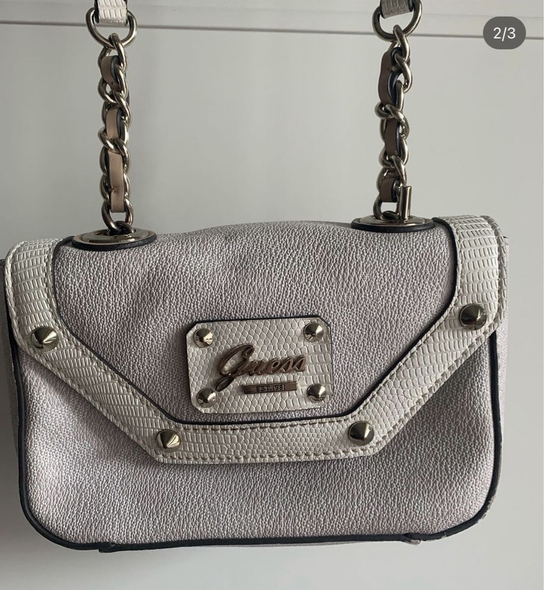 Guess Borse da donna: weisse Handtasche Guess – Usato da Männedorf venduto da giu_wm6d 1