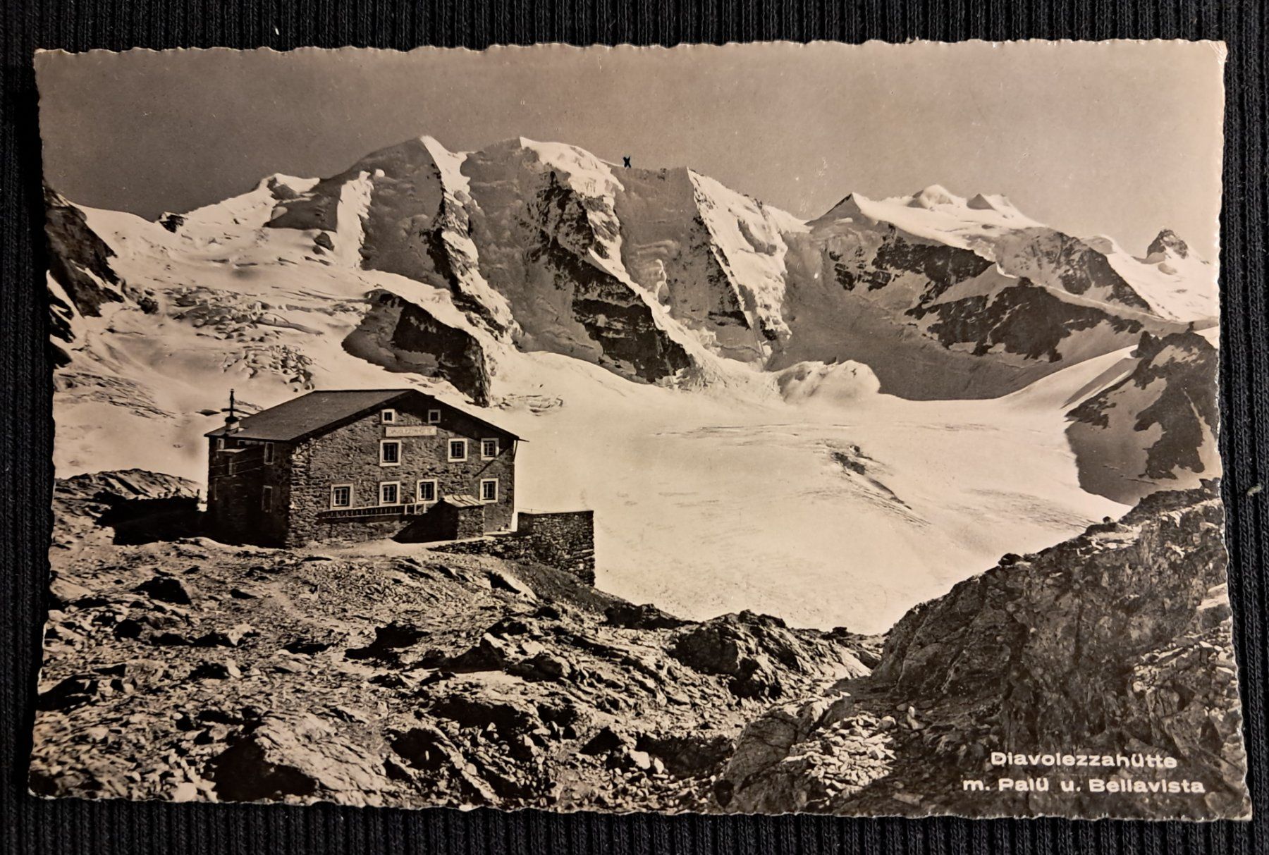 Ansichtskarten: DIAVOLEZZAHUTTE 1952 - PALU – Gebraucht aus Ponto Valentino von giorgia06