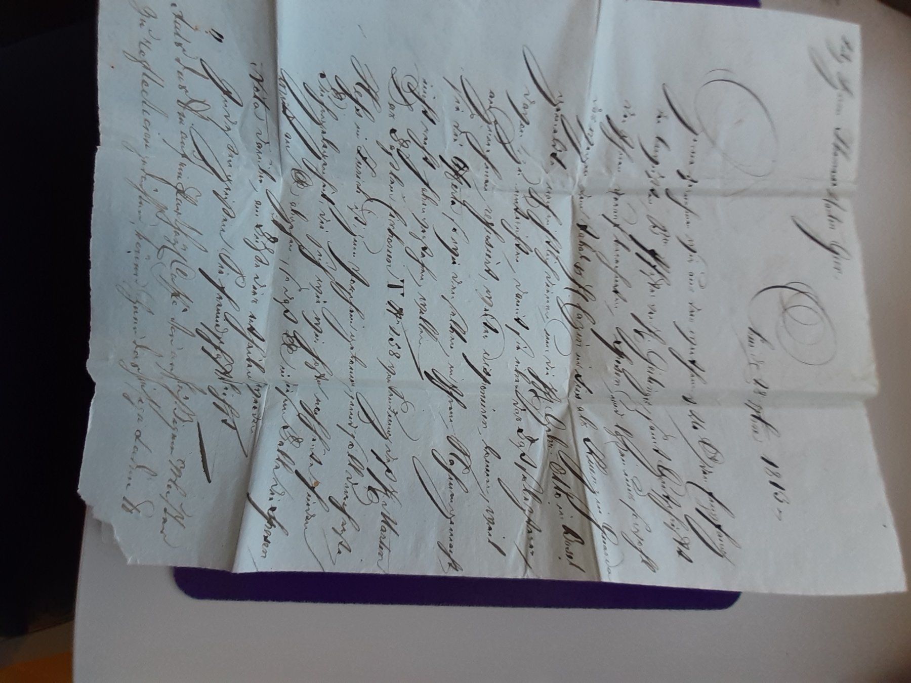 Tutti i francobolli: Vorphilabrief, Stabstempel CHUR, 1813 ! – Usato da Wangs venduto da weisstannen01 2
