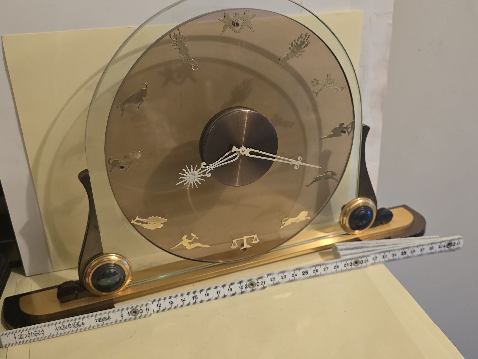 Imhof Orologi da terra & Orologi da parete: Horloge de table Imhof zodiac .. – Usato da Grand-Lancy venduto da Montre-Swiss 9