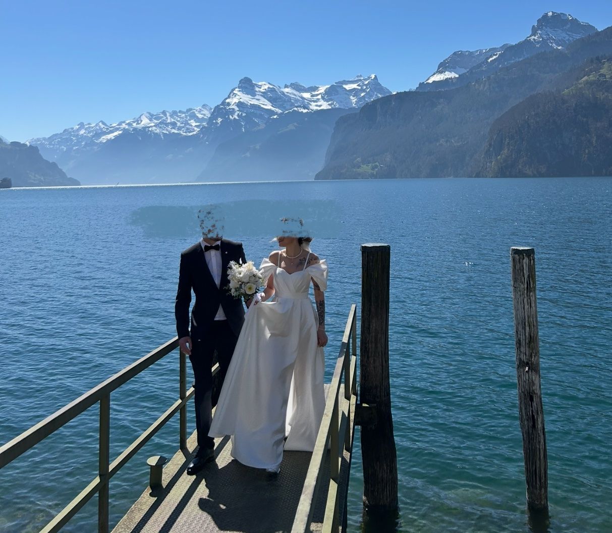Vestiti: Hochzeitskleid Gr 38 – Usato da Tagelswangen venduto da dbo_mxb8 1