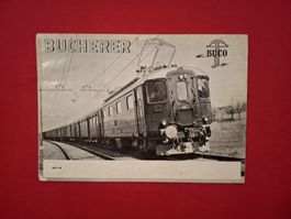Broschüre BUCHERER BUCO v.1947/48, Form. ca. A4, 12 Seiten