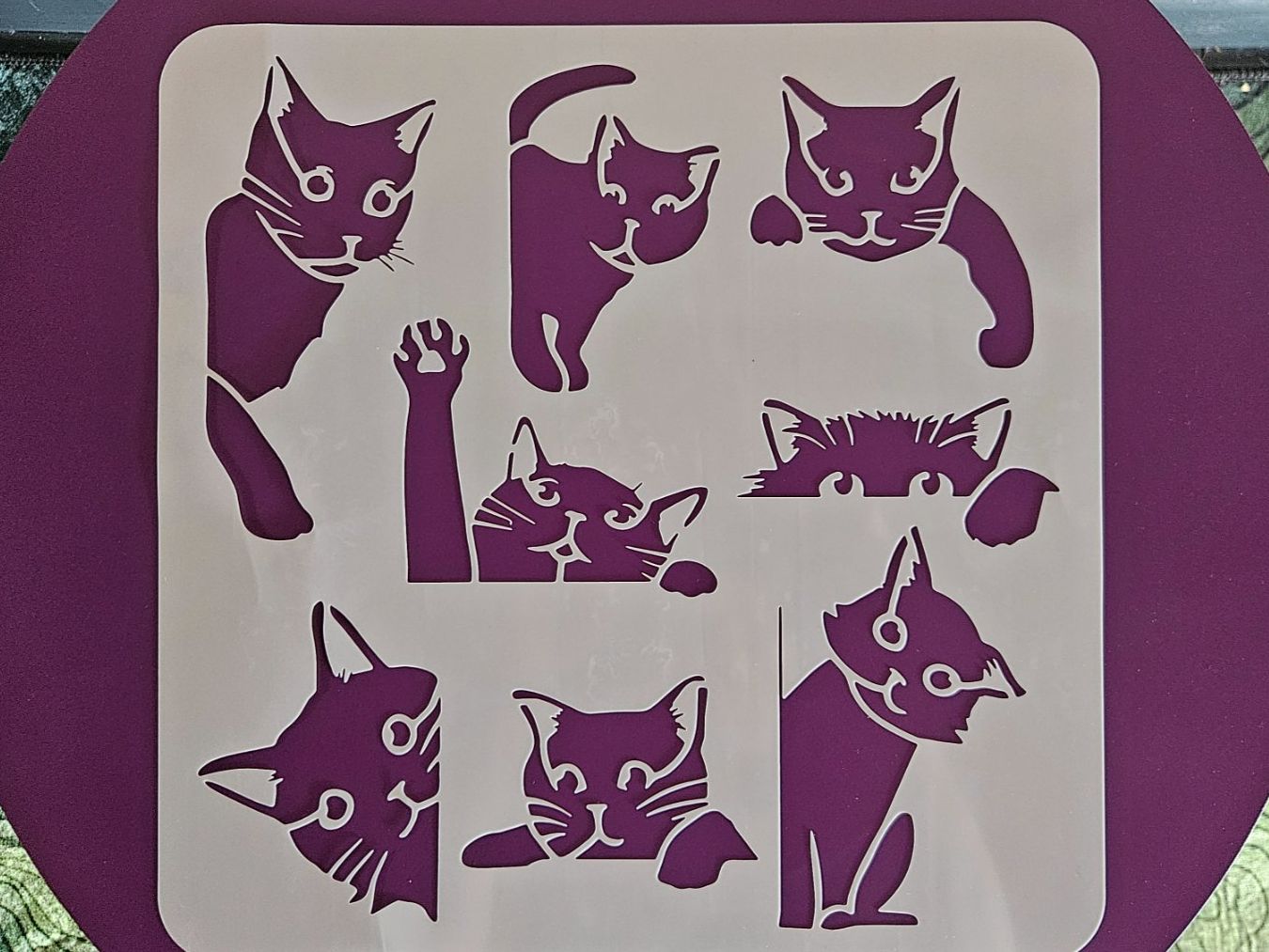Sciablone: Schablone Katzen Motive – Usato da Basel venduto da True_Hofer_Store