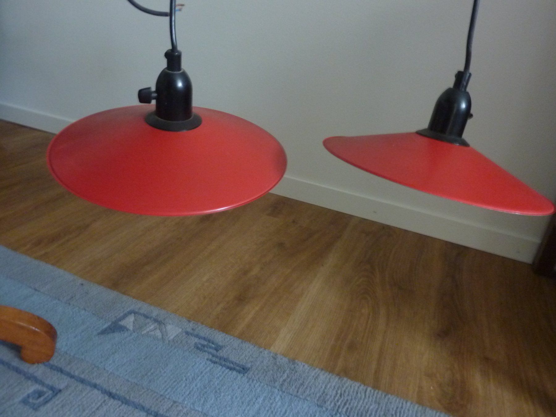 Lampen: Lampe rot-weiss – Gebraucht aus Triengen von Nussbaum14
