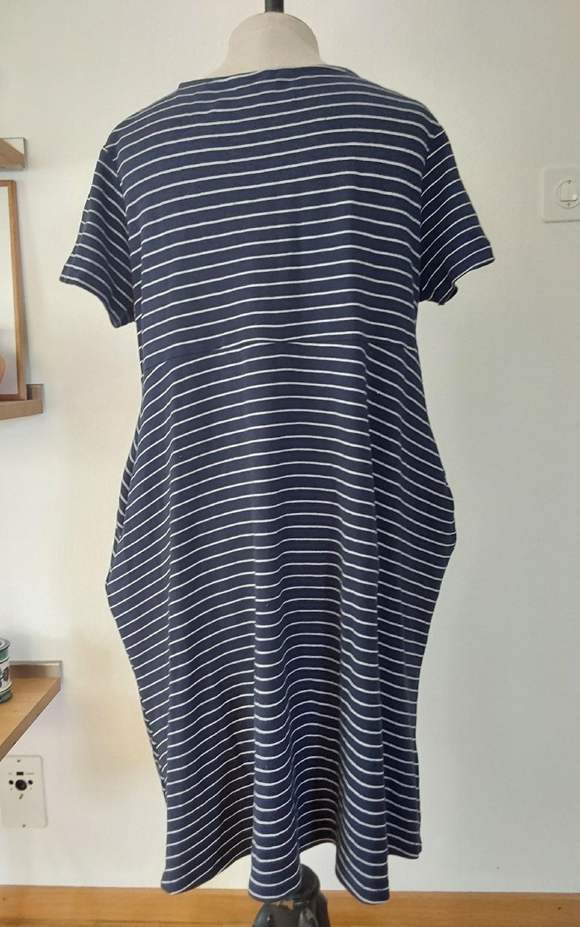 Vestiti: Kleid dunkelblau 46 Baumwolljersey – Usato da Köniz venduto da scopello12 4
