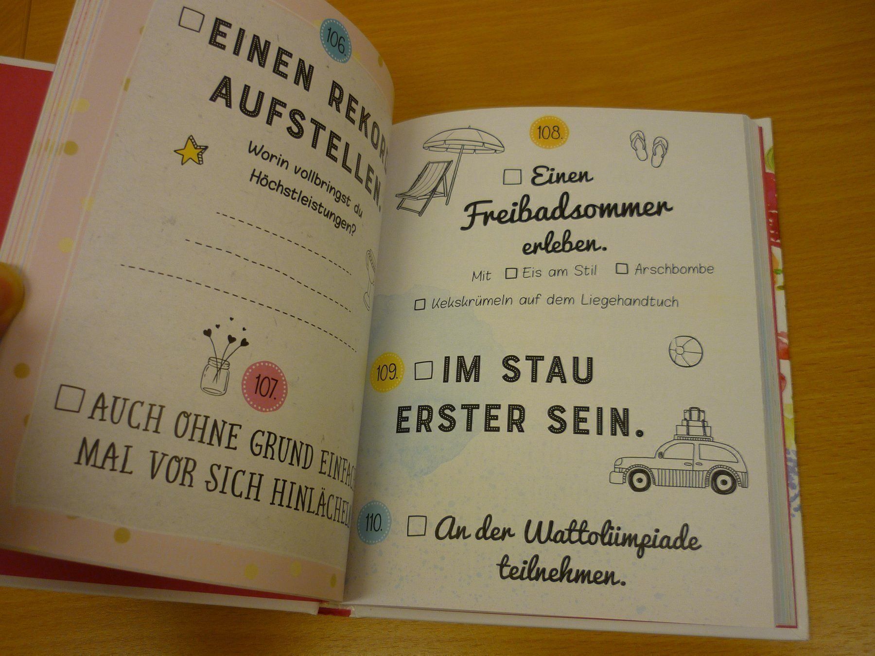 Libri: Buch "365 Ideen die glücklich machen" – Nuovo (secondo la descrizione) da Jonschwil venduto da bsn_p8dl 8
