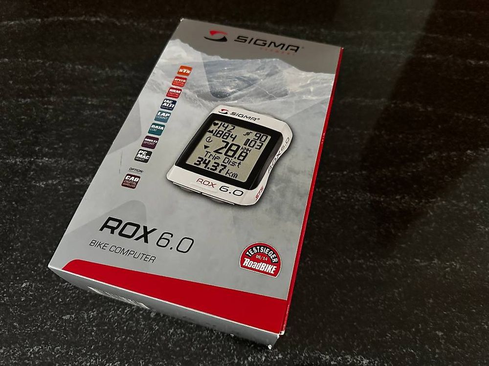 SIGMA ROX 6.0 Bike-Computer mit viel Zubehör (Gebraucht) in für CHF 54. ...