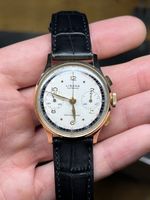 Libana Superior Chronographe Vintage Or Rose 18ct