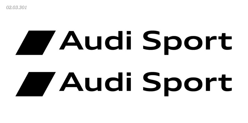 Auto Aufkleber Audi Sport