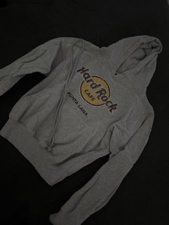 Hard Rock Cafe Hoodie Punta Cana Grau Groesse S