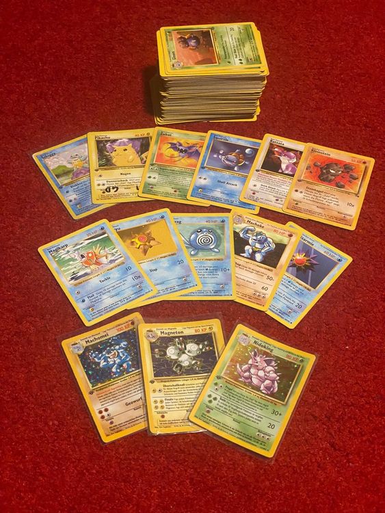 Pokemon Karten Sammlung WOTC Vintage 90er Jahre 1. Edition Kaufen auf Ricardo