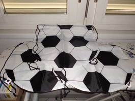 Fussballförmiger Rucksack 3er Set