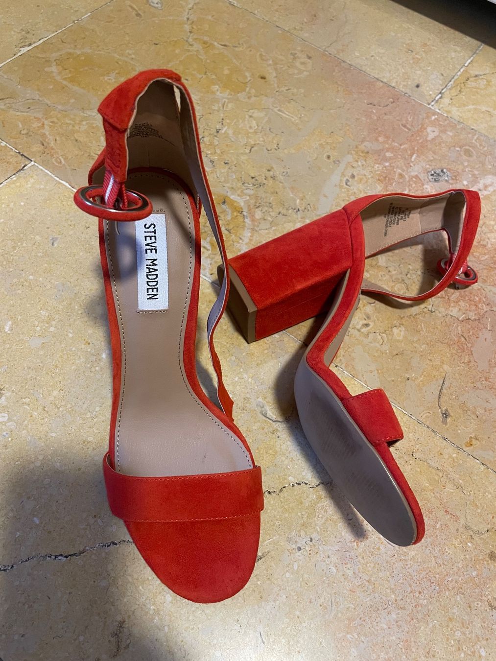Steve Madden Scarpe da donna: Rote Steve Madden Sandaletten Gr. 38 – Usato da Zürich venduto da Chr_81 1