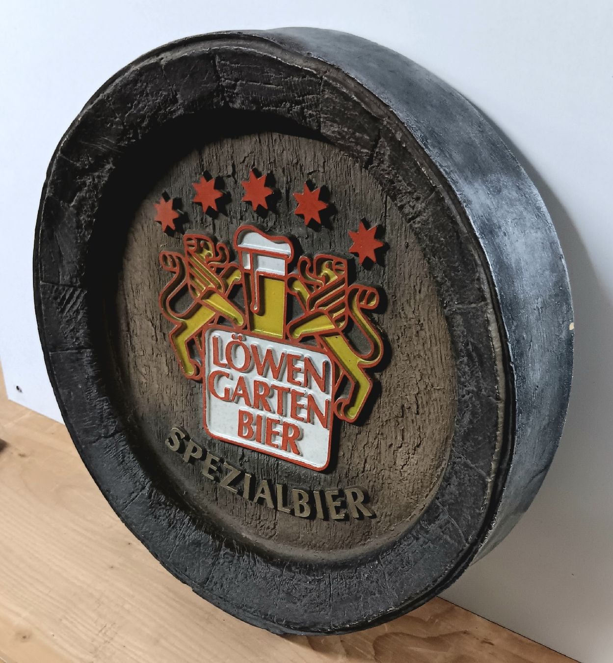 Insegne: Fasyboden Bier Brauerei Löwengarten – Usato da Lichtensteig venduto da B-B-Bier 1