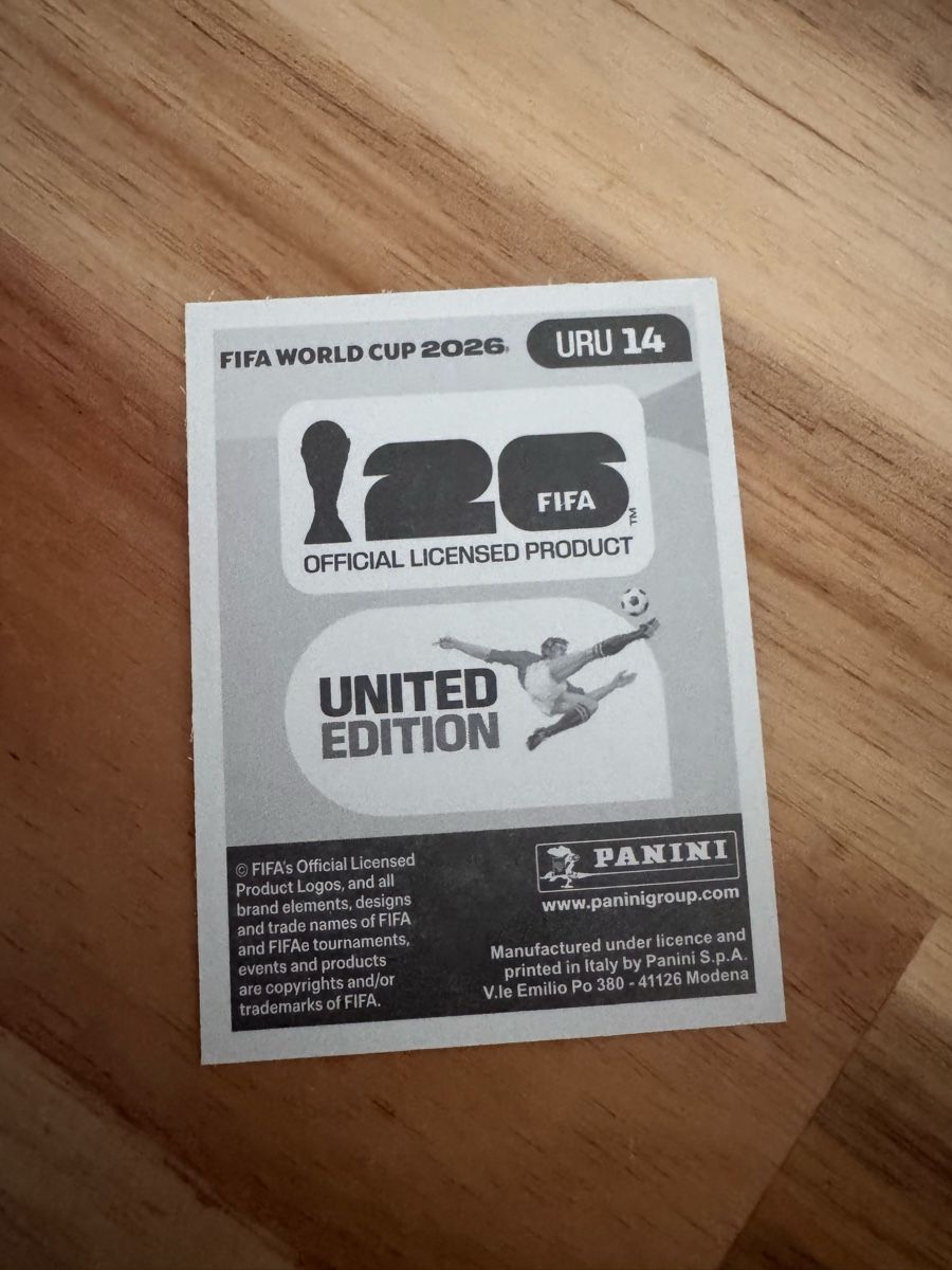 Panini Carte collezionabili: Panini - WM 2026 - URU 14 - Sticker – Nuovo (secondo la descrizione) da Wetzikon ZH venduto da thayreen 1