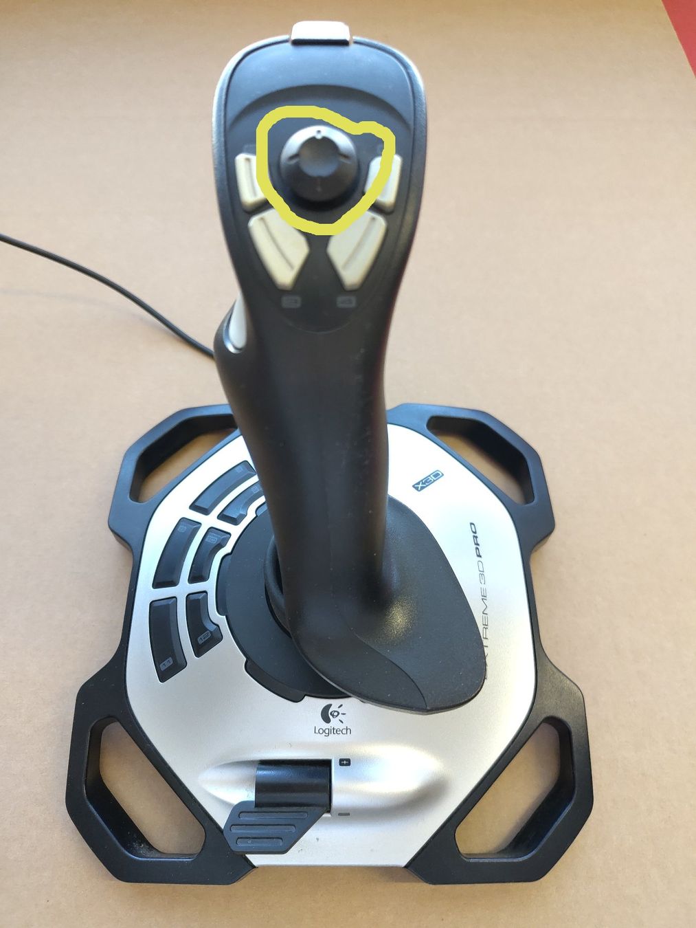 Logitech Controller: Logitech Extreme 3D Pro Joystick - Der Klassiker – Usato da Unterkulm venduto da klarton