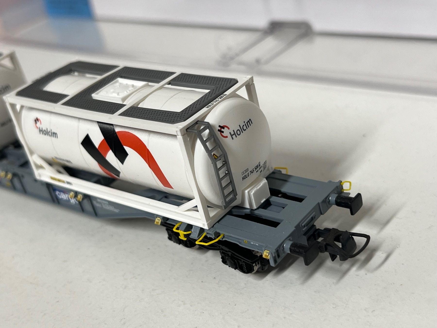 Roco Modellini di ferrovie: Roco 76943 HOLCIM Cargo  SBB H0 DC – Usato da Geroldswil venduto da TopTrain54 5