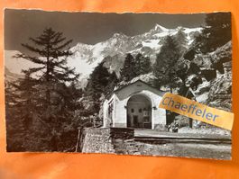 1952 Maria z. hohen Stige bei Saas-Fee. Mischabelgruppe