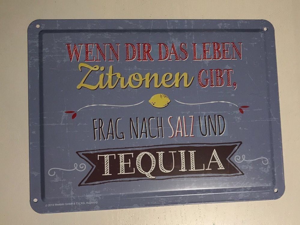 Blechschild, Sprüche, Deko, Kaufen auf Ricardo