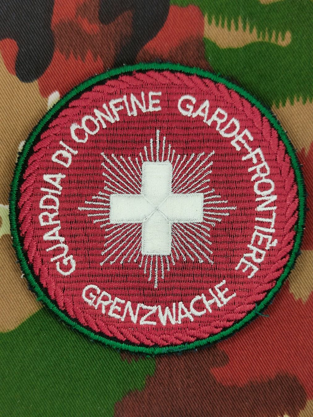 Placchette & Badge: Verbandsabzeichen Grenzwache, Variante 6 – Usato da Bauma venduto da SwissMilitaria