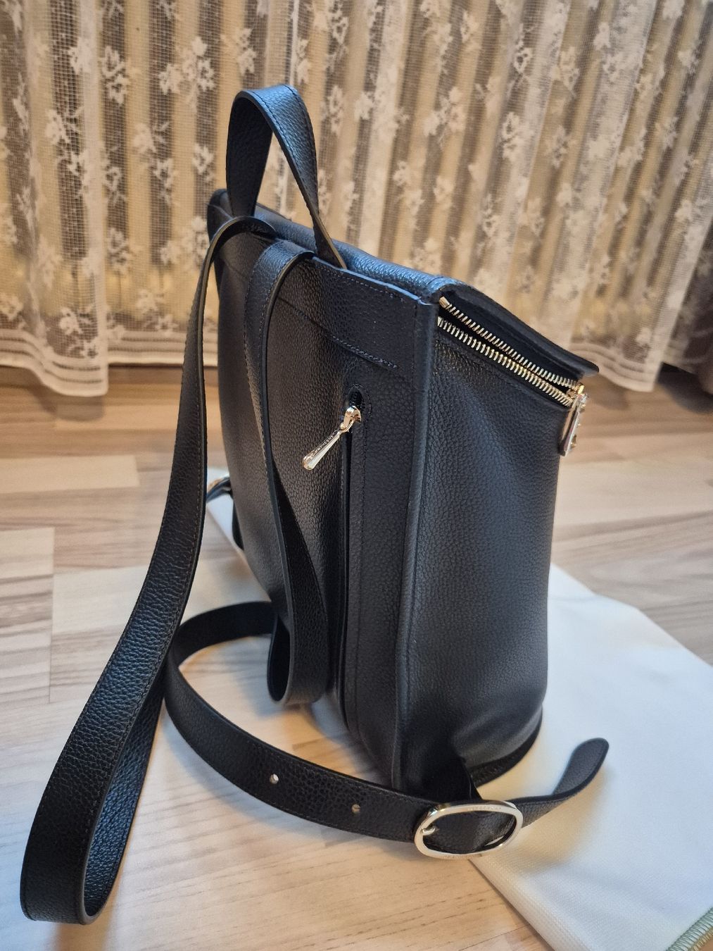 Longchamp Zaini: Neuer LONGCHAMP Rucksack Schwarz – Nuovo (secondo la descrizione) da Unteriberg venduto da VOI_69 1