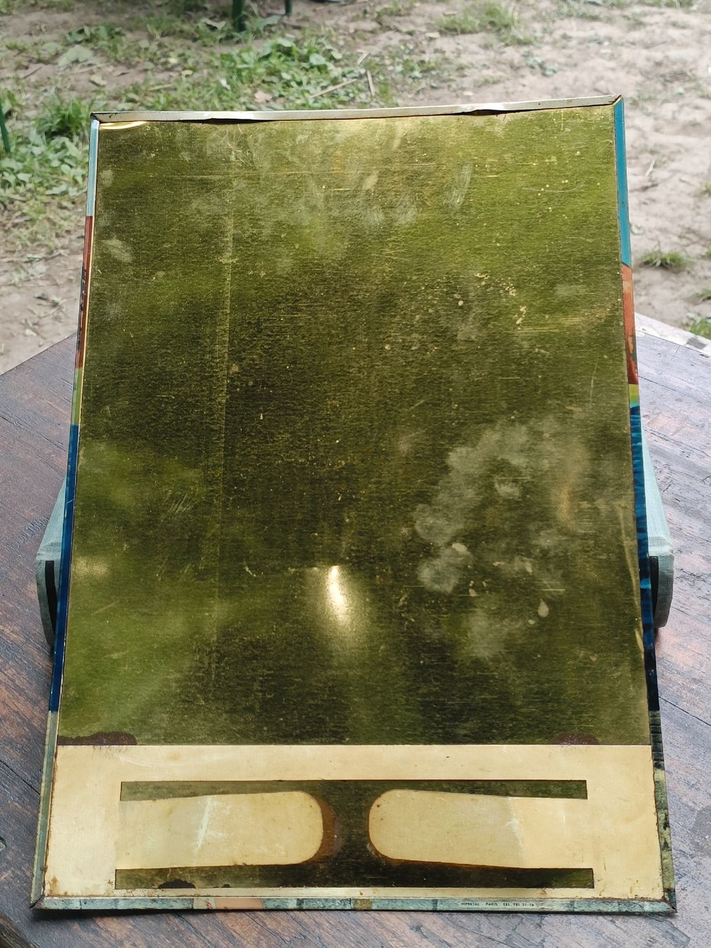 Insegne: Altes original Werbe Blech Schild LARSEN Cognac ca. 1960 – Usato da Brugg AG venduto da Ente015 1