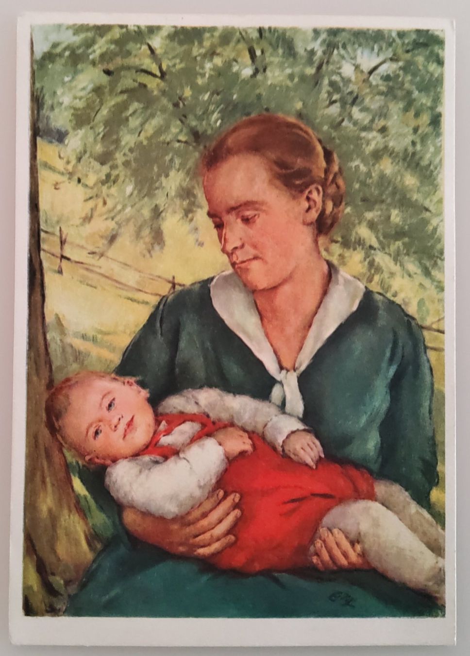 Tutti i francobolli: Bundesfeierpostkarte Nr.70 - 1939 - Mutter mit Kind, gest. – Usato da Buchrain venduto da mue_kru