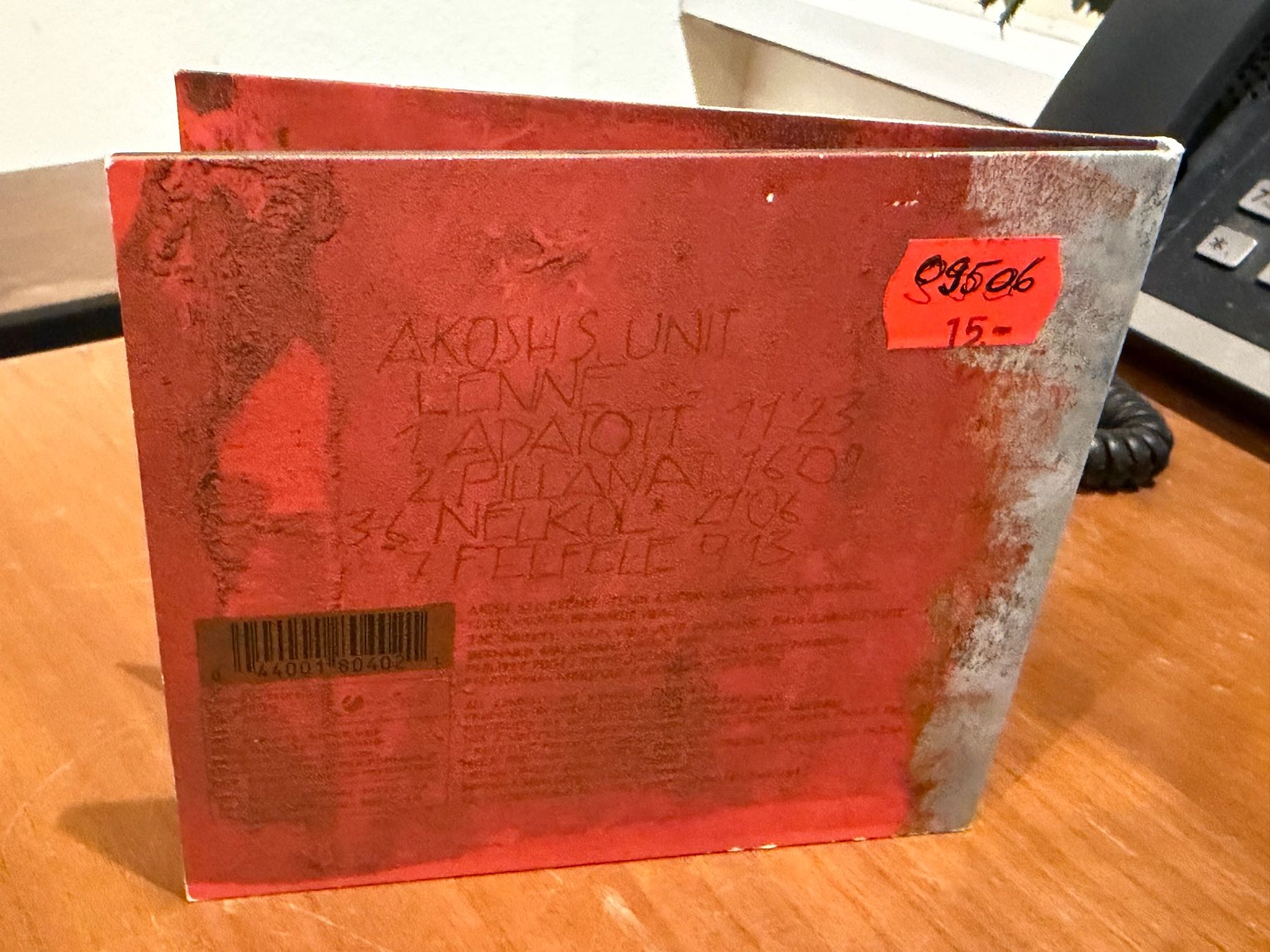 CDs: Akosh S. Unit - Lenne - KA02BS – Gebraucht aus Küsnacht ZH von JazzRecords 1