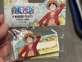 Décoration marque place carton anniversaire One Piece neuf