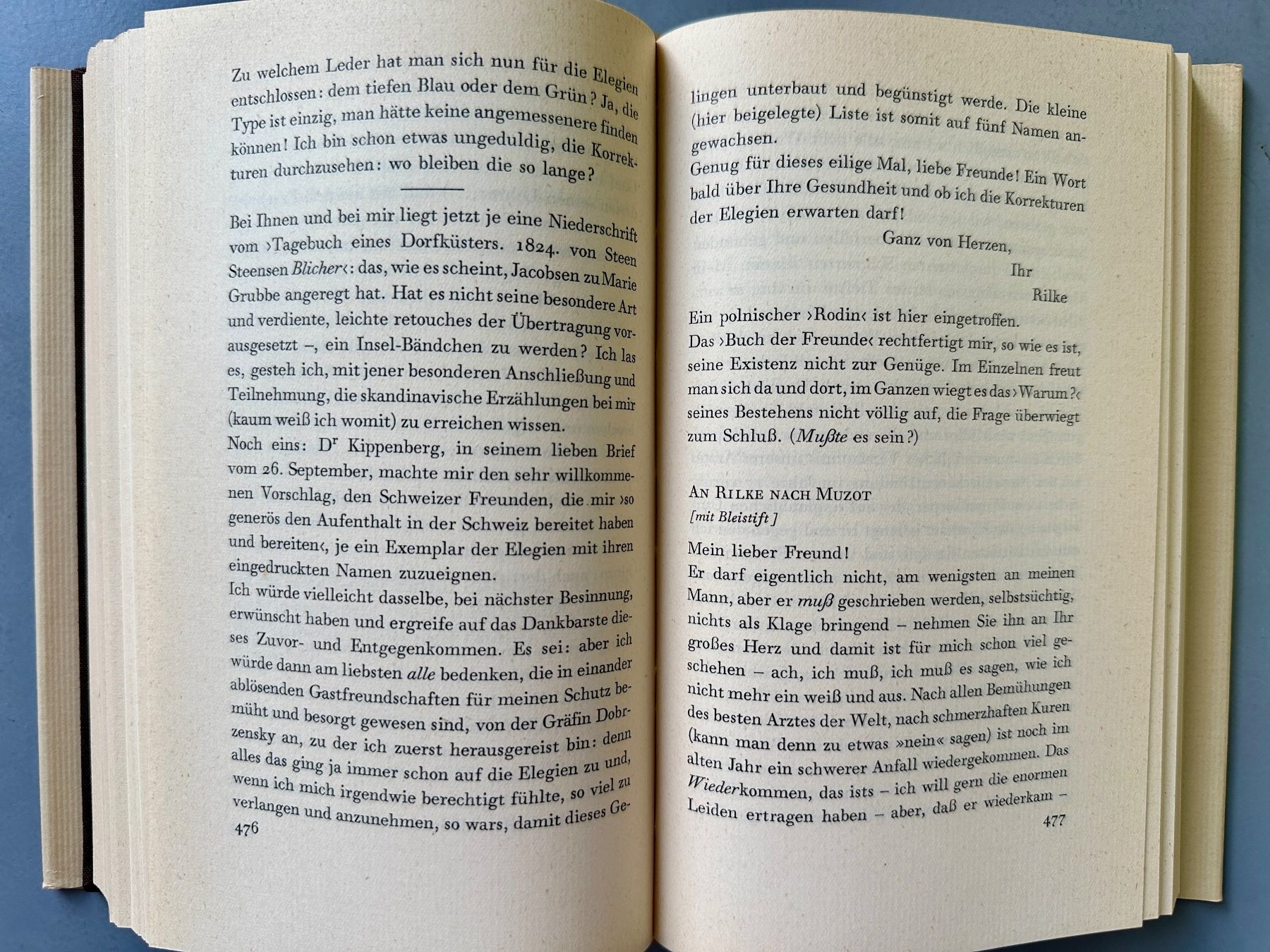 Bücher: Rainer Maria Rilke, Katharina Kippenberg: Briefwechsel – Gebraucht aus Zürich von allp 6