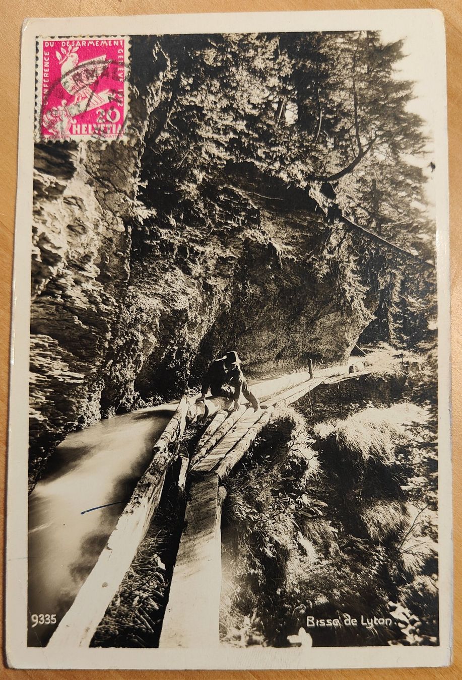Cartoline postali: Bisse de Leyton um 1930 – Usato da St. Erhard venduto da Chaeferli6
