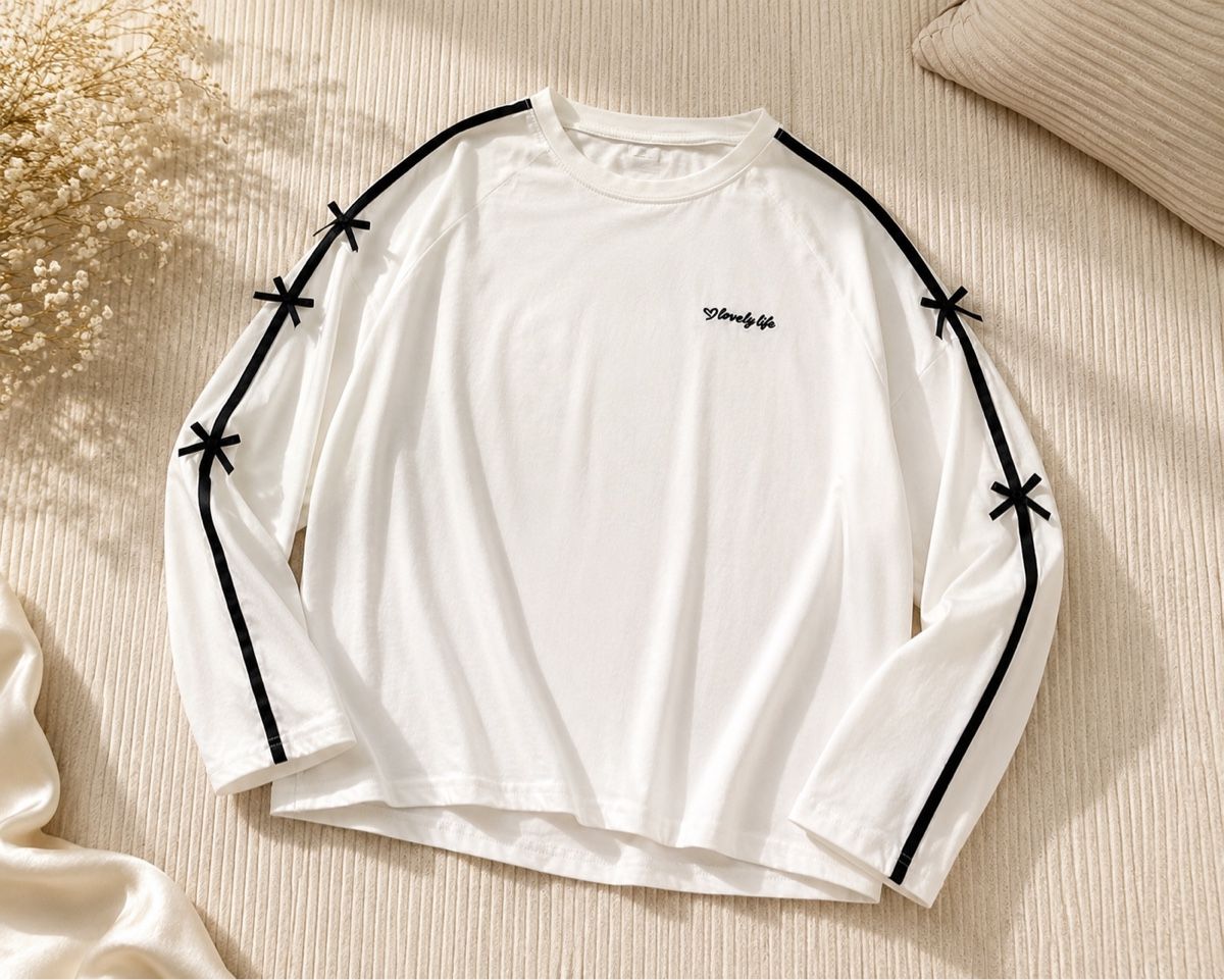 Shein T-shirt: Shein Dazy Sweatshirt Pullover Weiss Oberteil Streifen Gr. M – Nuovo (secondo la descrizione) da Langnau am Albis venduto da cynthia.jolene