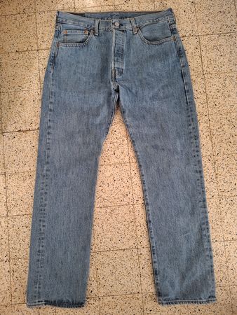 Levi's Jean 501 Bleu Clair W33 L32