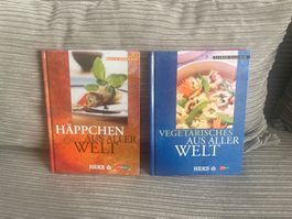 Kochbuecher: Häppchen und Vegetarisches aus aller Welt