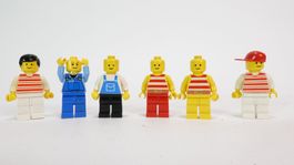 †† e54 sechs Lego Figuren / Anschauen