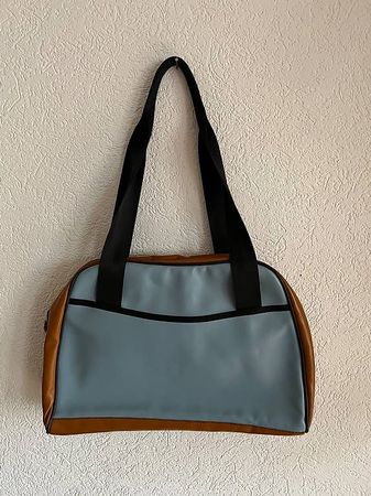 Blaubraune Tasche von Rossi