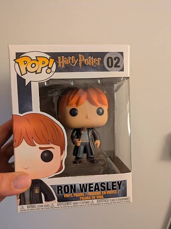Statuette: Figurine Pop Harry Potter Ron Weasley numéro 02 – Usato da Bernex venduto da LesMerveillesdAlycia