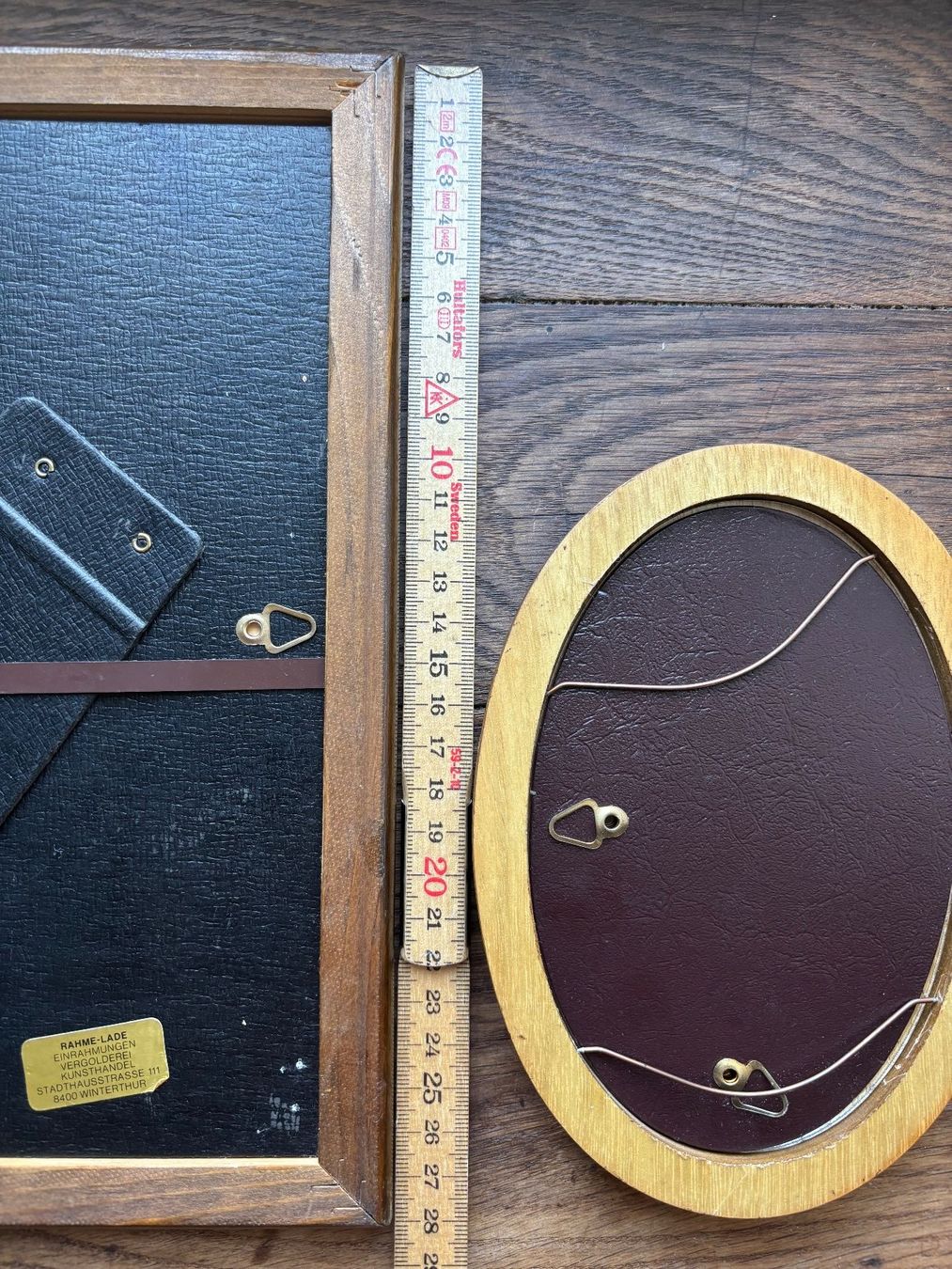 Cornici: Vintage Holz 2 Stücke Bilderrahmen – Usato da Horgen venduto da uge_pd5p 2