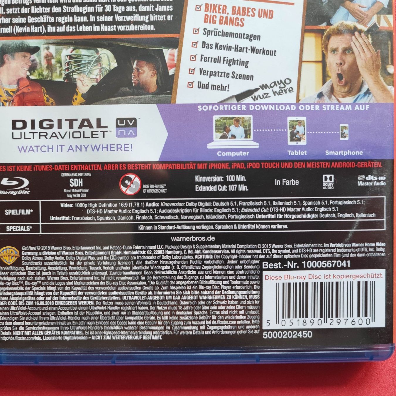 Alle DVDs: Der Knastcoach - EXTENDED CUT - [Blu-ray] – Gebraucht aus Dübendorf von kb86_MOVIE 2